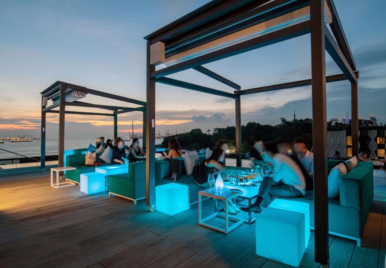 The Outpost Hotel Sentosa By Far East Hospitality (Adults Only) Singapur Exterior foto Sky Bar