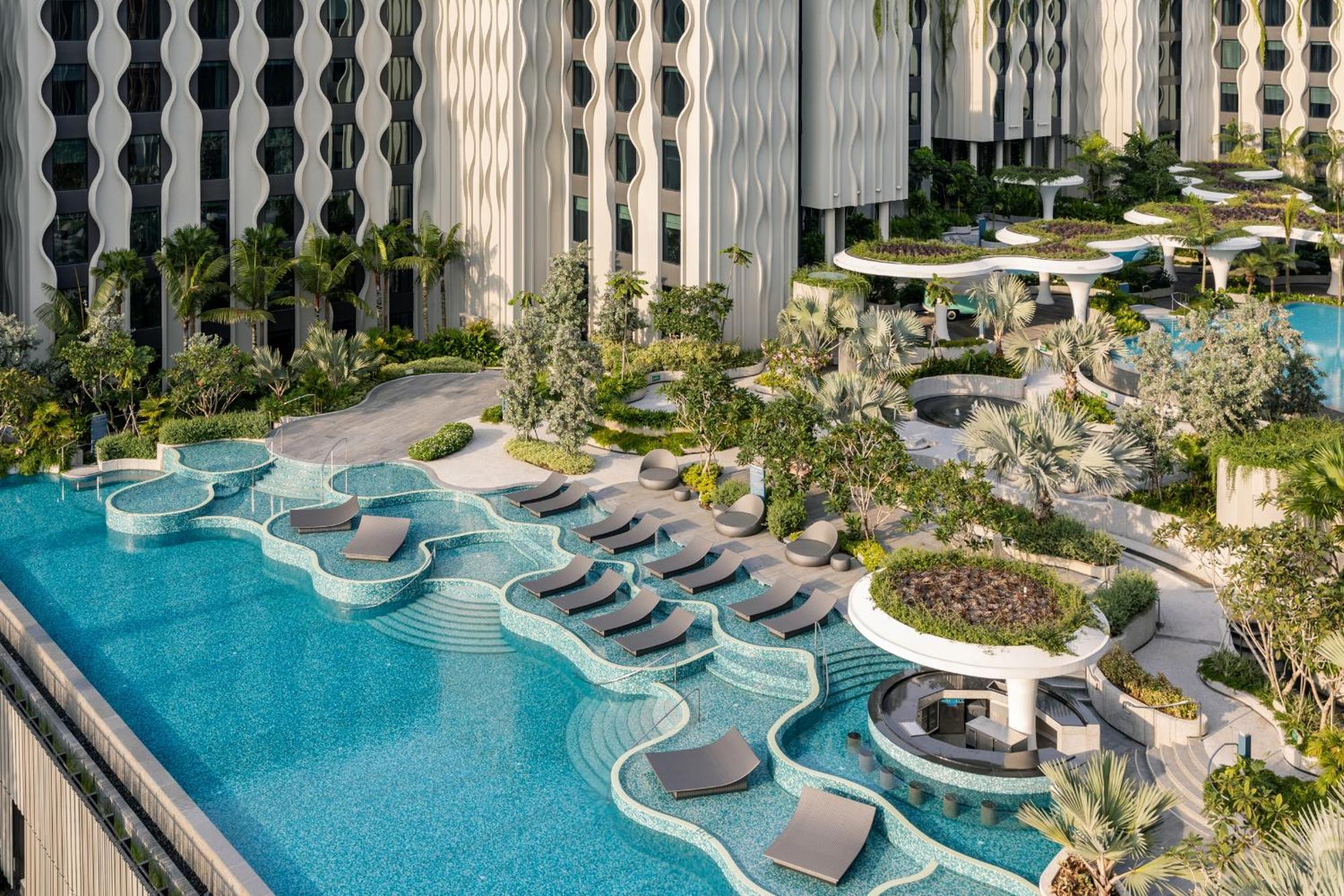 The Outpost Hotel Sentosa By Far East Hospitality (Adults Only) Singapur Exterior foto The pool at the Ritz-Carlton, Perth