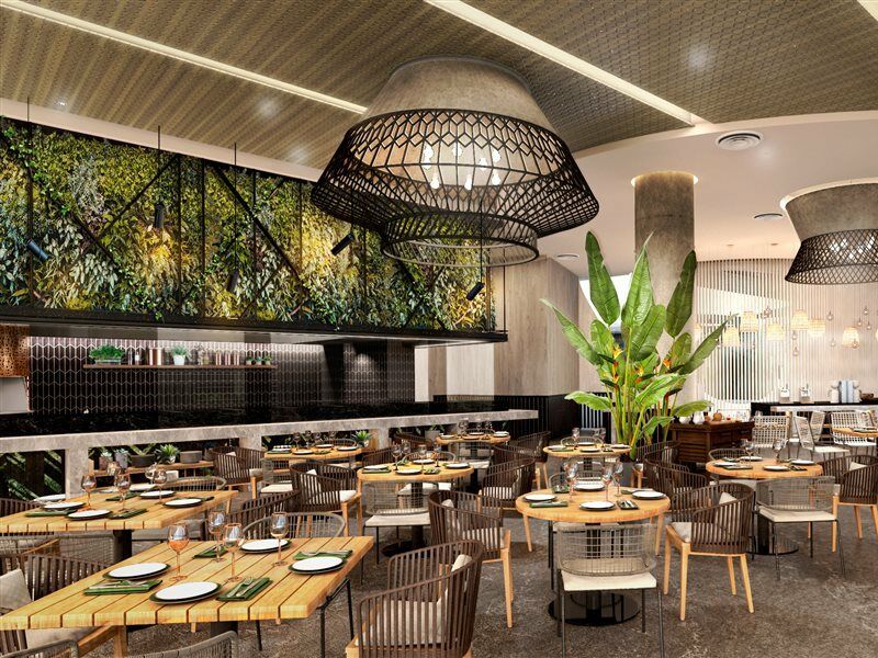 The Outpost Hotel Sentosa By Far East Hospitality (Adults Only) Singapur Exterior foto The interior of the restaurant